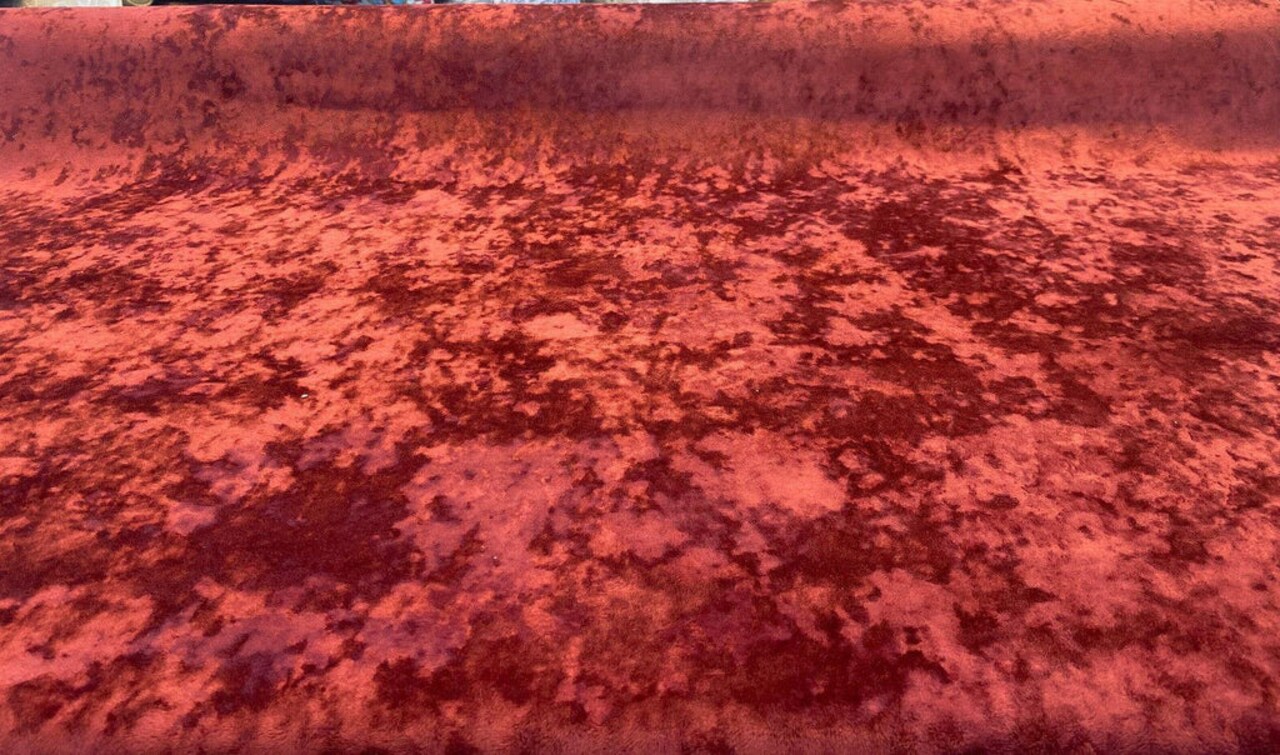 1 Yard Upholstery Velvet Fabric Soft Durable Lush Texture 100% Polyester 85,000 Double Rubs 56 Inch Width